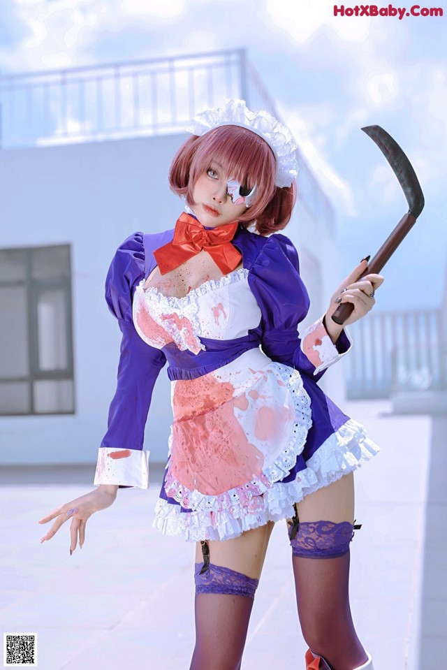 萝莉Byoru Cosplay メイド仮面 Maid Mask No.c77e14